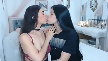 Hot Latin Teen Lesbian Play Together