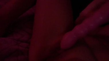 Amateur lesbian masturbating with her girlfriends strapon