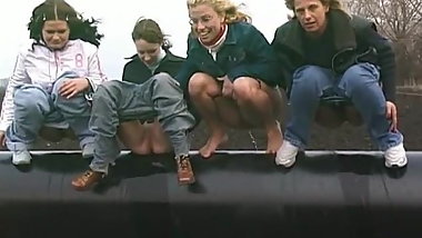 Lebian Girls Peeing Toilet Sex