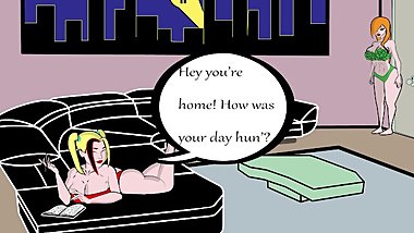 Harley Quinn Helps Poison Ivy Relax